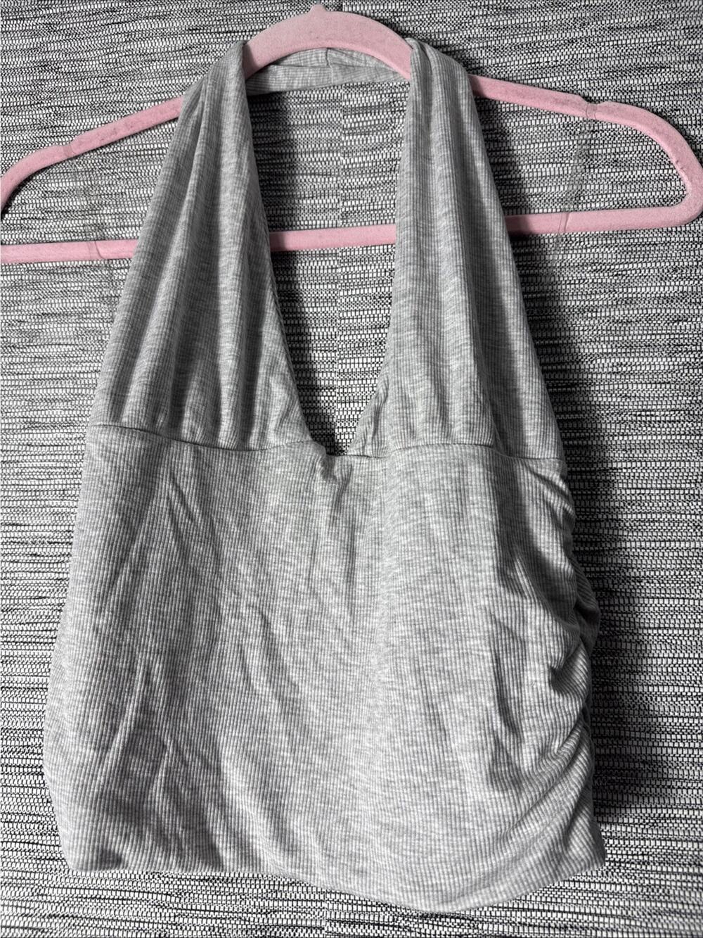 Cotton:On Halter Top, Grey, Medium